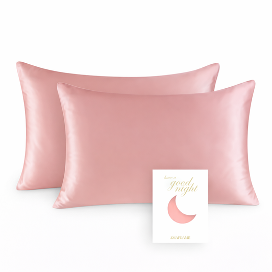 Funda de Cojín de Satén by Amaframe™ – (1+1 GRATIS! 🎁 Oferta Exclusiva)